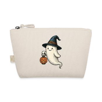 Mignon fantôme d’Halloween pour les enfants - Trousse biologique - nature - Devant