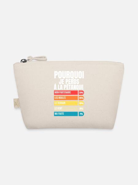 Why I Lose at Pétanque Funny Gift Humor Petanque - Trousse biologique - nature