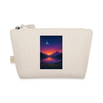 Nuit au clair de lune au lac de montagne - Trousse biologique - nature - Devant
