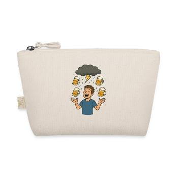 Birain shopping spree - Organic Pouch - nature - Front