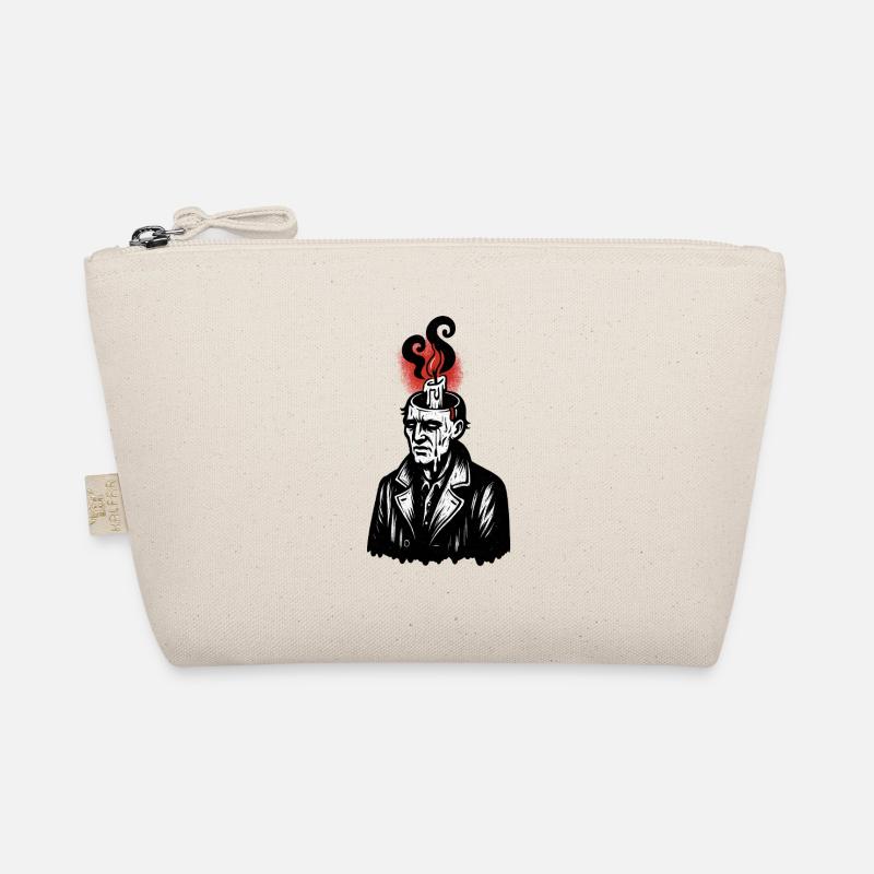 Wax head with flame Organic Pouch