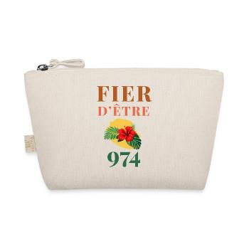 Fier d'être 974 Réunion - Trousse biologique - nature - Devant