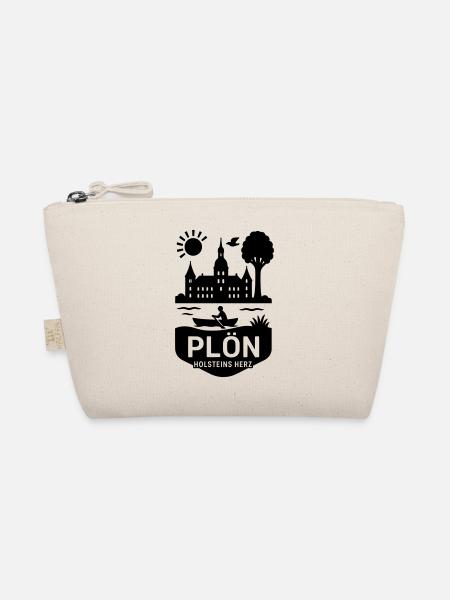 Plön SH Schleswig Holstein - Bio-Täschchen - Natur - Vorne