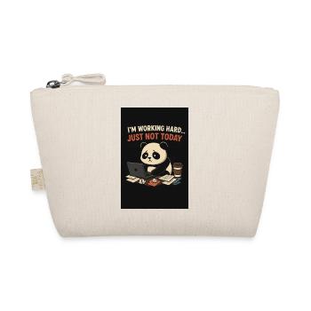 Panda sur l’ordinateur portable : pas aujourd’hui - Trousse biologique - nature - Devant