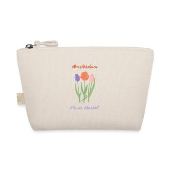 Amsterdam Tulips - Organic Pouch - nature - Front