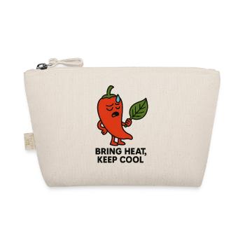 Bring Heat, Keep Cool - Organic Pouch - nature - Front