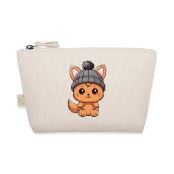 Eichhörnchen Winter Tier Baby Comic - Bio-Täschchen - Natur - Vorne
