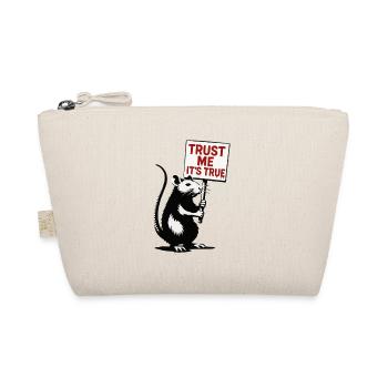 Rat avec bouclier, croyez-moi, c’est vrai - Trousse biologique - nature - Devant