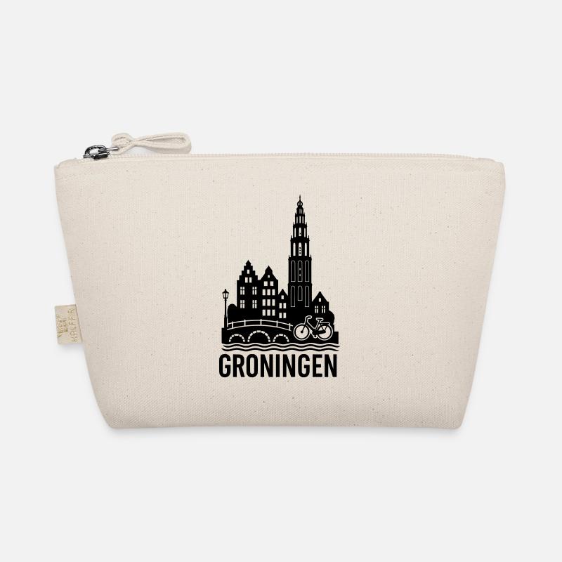 Silhouette de Groningue Trousse biologique
