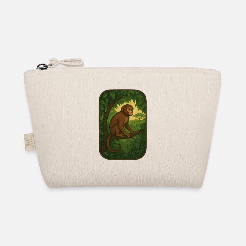 Singe de la jungle dans le style vintage Trousse biologique