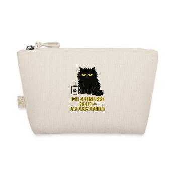 I don't purr – I function (cat) - Organic Pouch - nature - Front