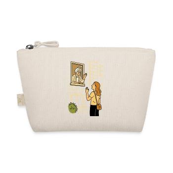 Accompanying Grandma Karin home - Organic Pouch - nature - Front