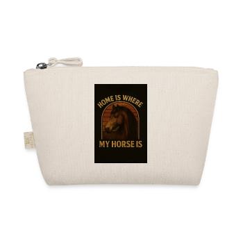 La maison est là où se trouve mon cheval - Trousse biologique - nature - Devant