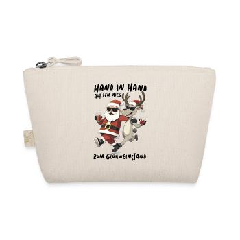 Santa Reindeer Christmas Fun Mulled Wine - Organic Pouch - nature - Front