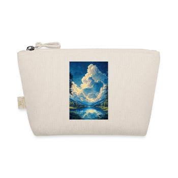 Illustration of a natural landscape - Organic Pouch - nature - Front