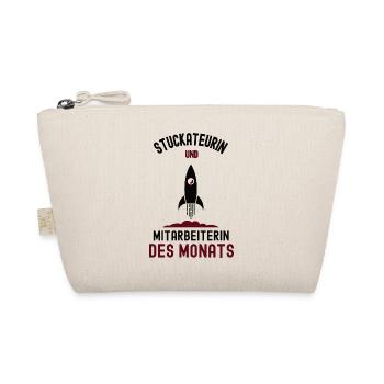 Employee of the Month Plasterer Plasterer - Organic Pouch - nature - Front