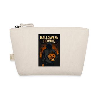Sweat à capuche d’Halloween avec citrouille - Trousse biologique - nature - Devant