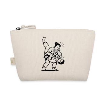 judoka wurf - Bio-Täschchen - Natur - Vorne