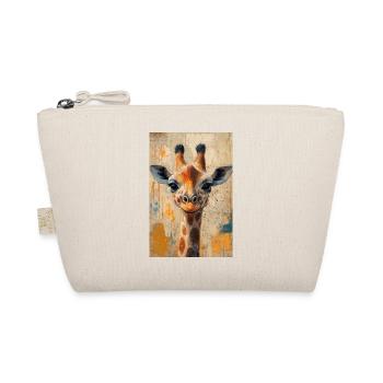 Illustration of a giraffe - Organic Pouch - nature - Front