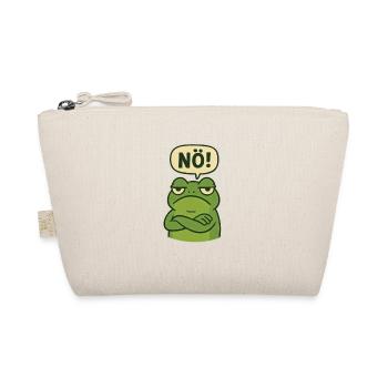 Avant de demander Aucun design de grenouille mignon drôle - Trousse biologique - nature - Devant