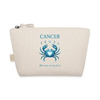 Cancer Star Sign - Astrology - Organic Pouch - nature - Front