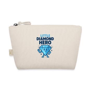 Little Diamond Hero - Organic Pouch - nature - Front