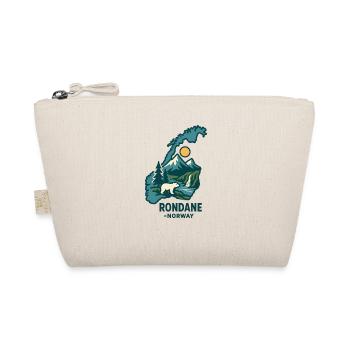 Rondane Fjäll björn och sol - Organic Pouch - nature - Front