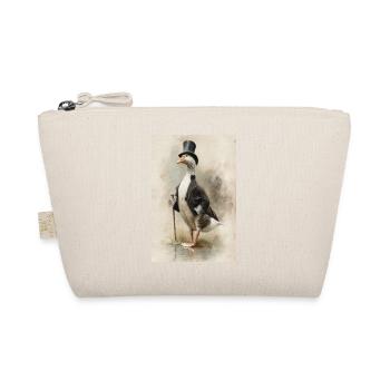 Gentleman Oie au chapeau haut de forme - Trousse biologique - nature - Devant