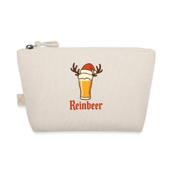Reinberry Reindeer Beer Christmas - Organic Pouch - nature - Front