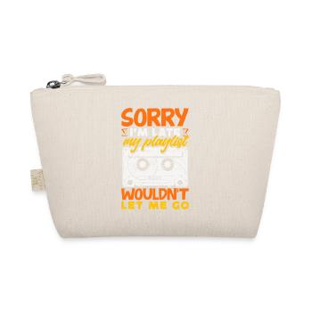 Sorry I'm late. - Organic Pouch - nature - Front