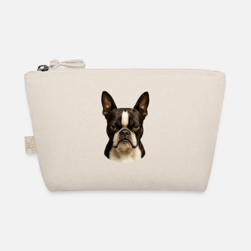 Eindrucksvoller Boston Terrier Blick Bio-Täschchen