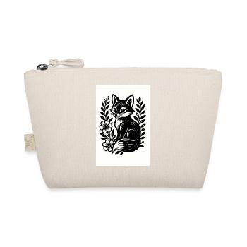 Fox in the Blossom Dance - Organic Pouch - nature - Front