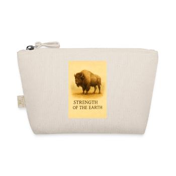 Die Stärke des Erdbisons - Bio-Täschchen - Natur - Vorne