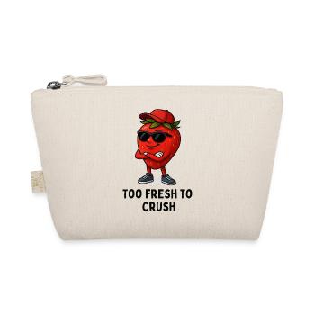 Freche Erdbeere Streetwear karikatur  - Bio-Täschchen - Natur - Vorne