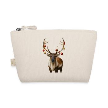 Renne Cerf de Noël - Trousse biologique - nature - Devant