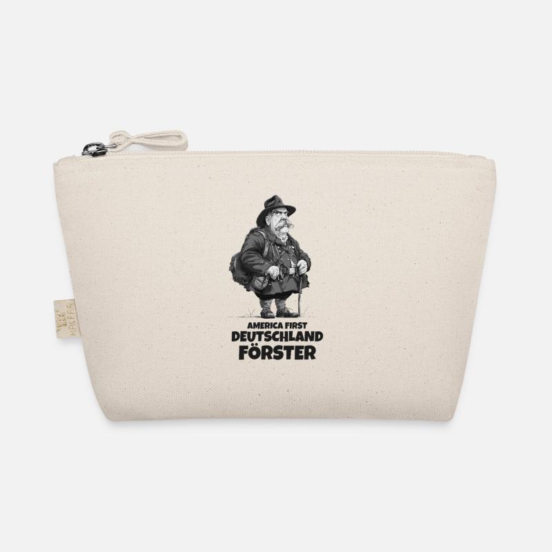 Germany Forester Funny Saying Organic Pouch
