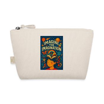 Imagination in motion flourishes - Organic Pouch - nature - Front