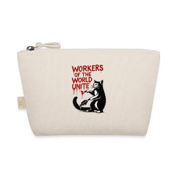 Typographie du chat et du rouge - Trousse biologique - nature - Devant
