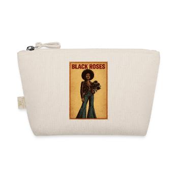 Roses Noires Afro Poster Vintage - Trousse biologique - nature - Devant
