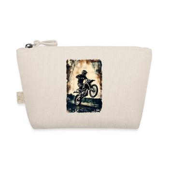 02_Motocross_Vintage_Sprung - Organic Pouch - nature - Front