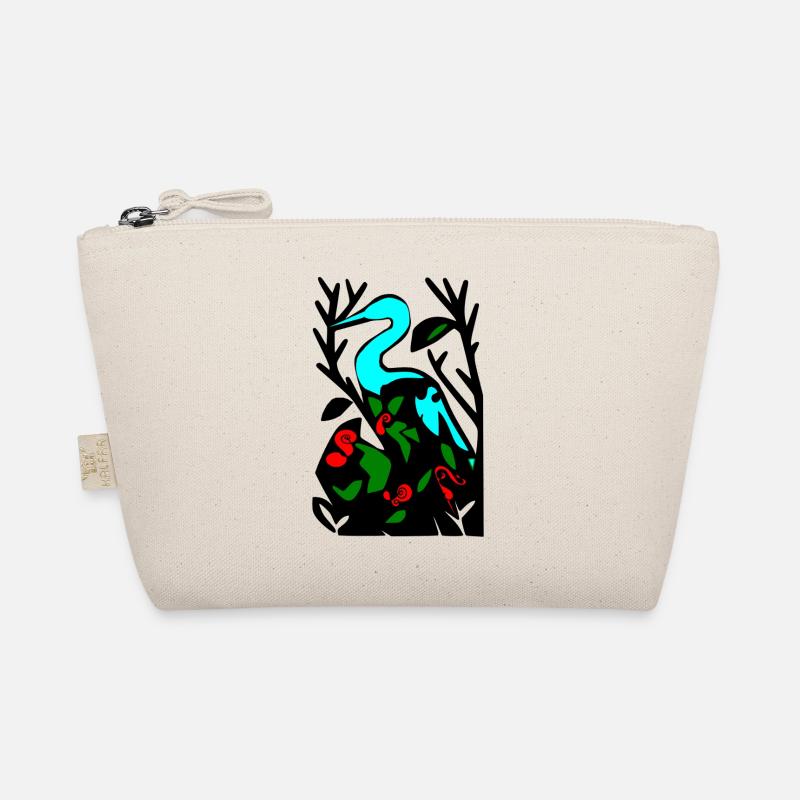 Héron bleu dans le feuillage Trousse biologique