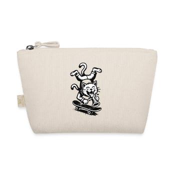 Cats Banksy-Style Street Art - Organic Pouch - nature - Front