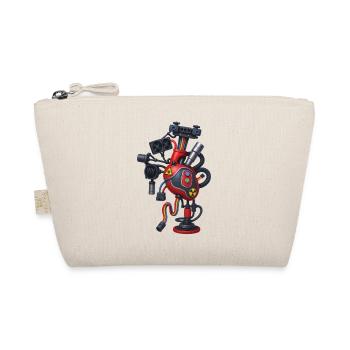 NERD HEART - geek & scifi - Organic Pouch - nature - Front