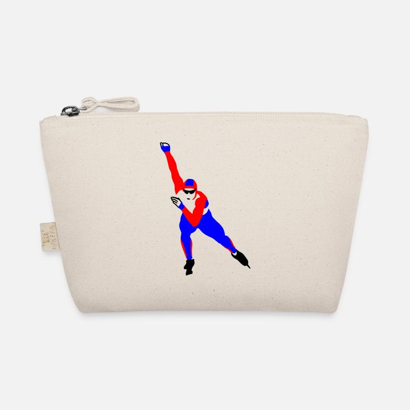 speed skating Organic Pouch