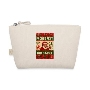 Merry Christmas, you sacks Ugly Christmas - Organic Pouch - nature - Front