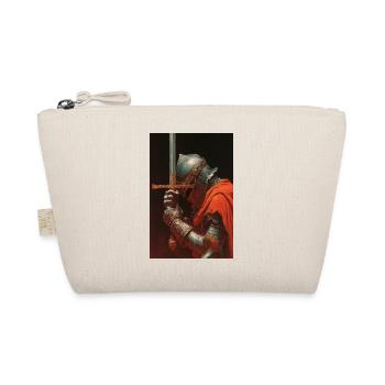 Chevalier médiéval avec épée - Trousse biologique - nature - Devant