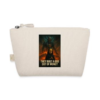 God of Money – Power and Greed - Organic Pouch - nature - Front