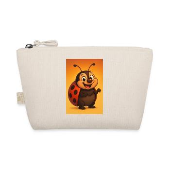 Laughing ladybug at sunset - Organic Pouch - nature - Front