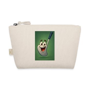 Club de golf heureux avec visage - Trousse biologique - nature - Devant