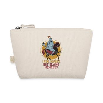 Anti Hobby Horsing Horses Not Sewing Projects - Bio-Täschchen - Natur - Vorne